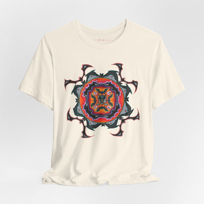 Scry by breathemovedivine Mandala Unisex Jersey T