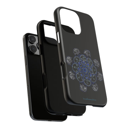 Flowers for Me by breathemovedivine Mandala Design Case for iPhone