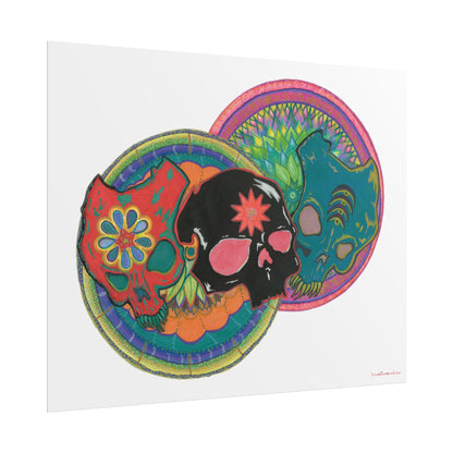 Untitled by breathemovedivine Rolled Poster Print