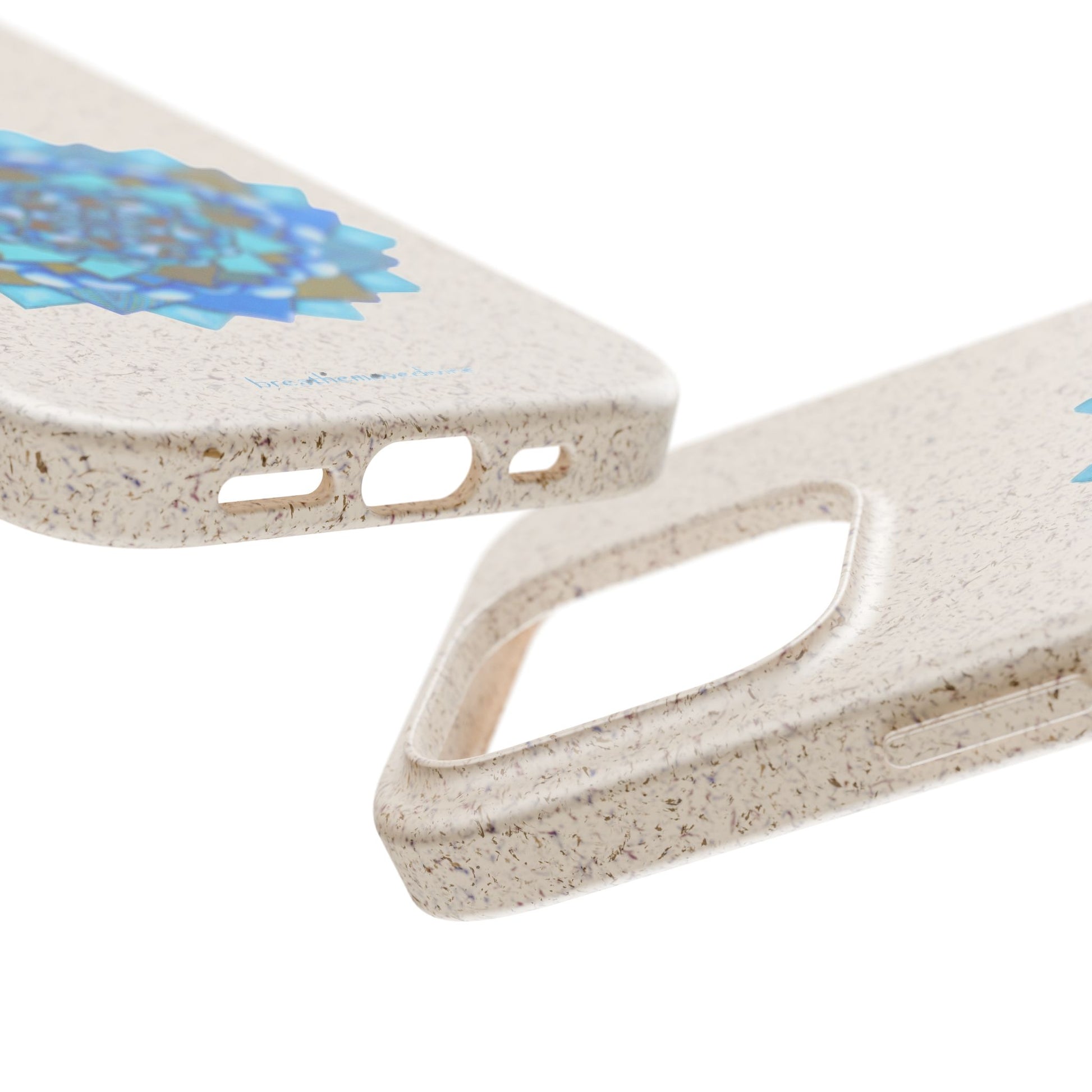 Voice by breathemovedivine Eco-Friendly Case for iPhone with Mandala Design -  21.87 top and bottom