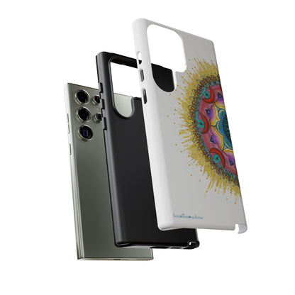7 Chakras by breathemovedivine Mandala Phone Case for Android -  28.00
