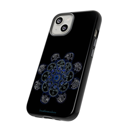 Flowers for Me by breathemovedivine Mandala Design Case for iPhone