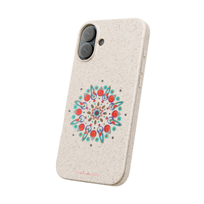 Inner Eye by breathemovedivine Eco-Friendly Case for iPhone with Mandala Design