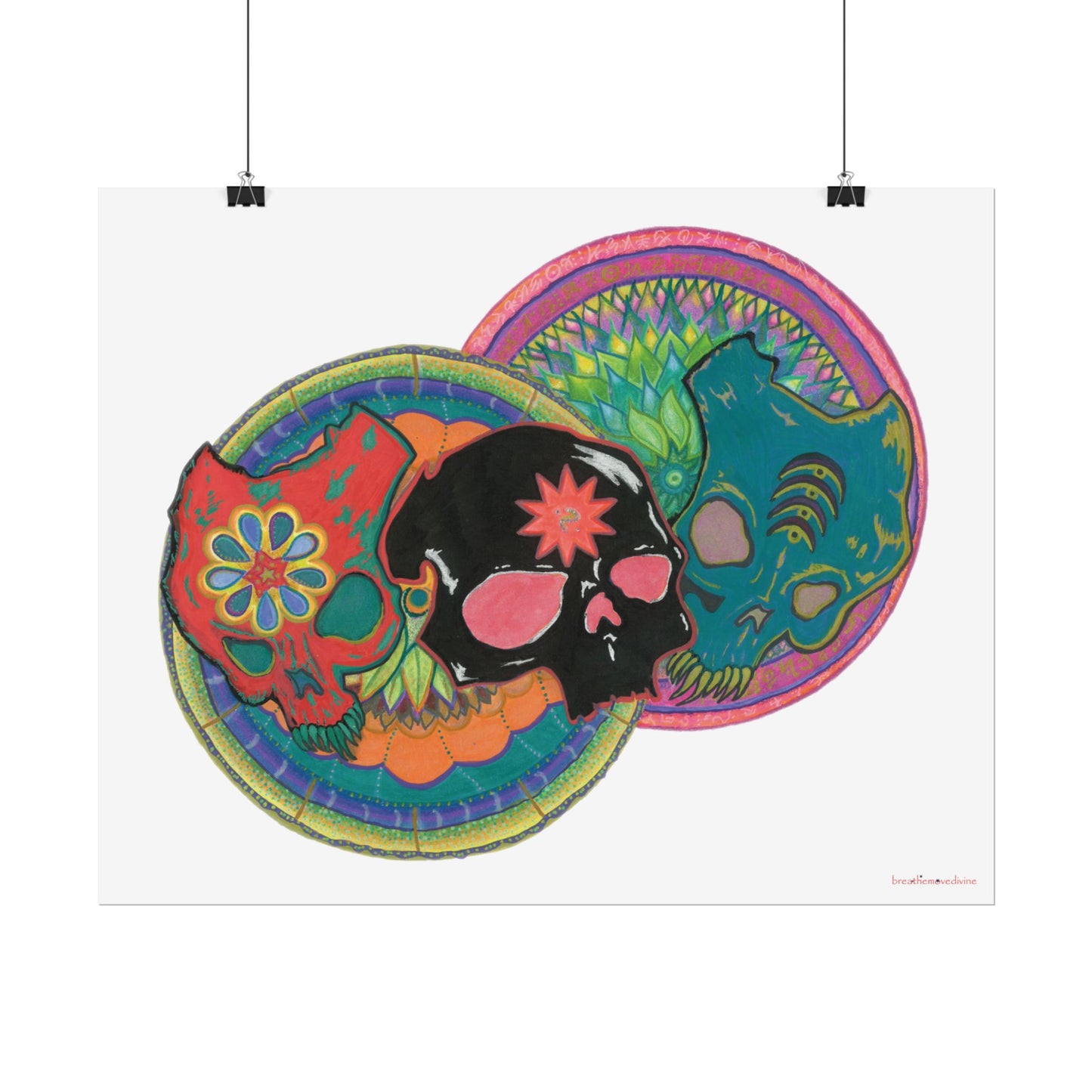 Untitled by breathemovedivine Rolled Poster Print