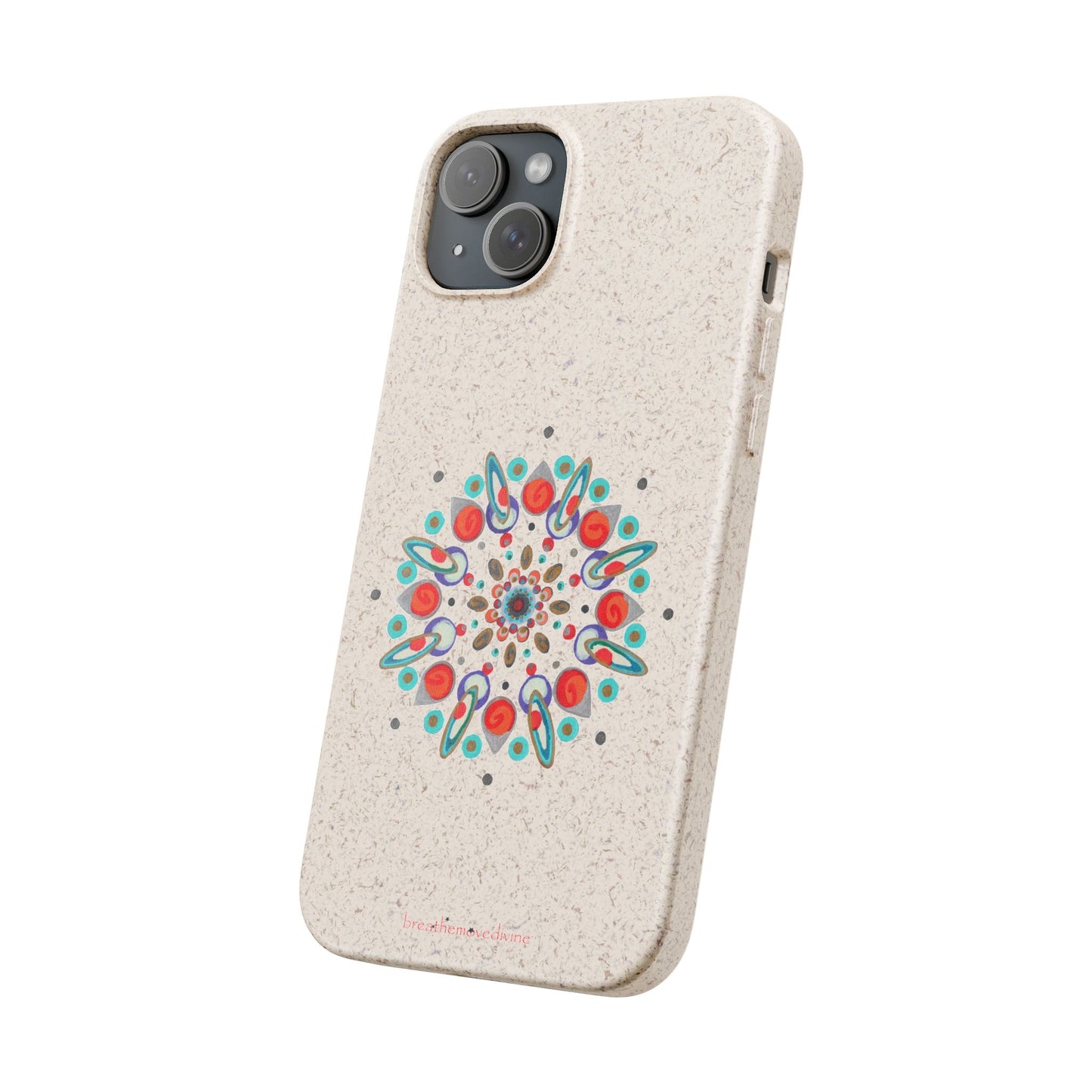 Inner Eye by breathemovedivine Eco-Friendly Case for iPhone with Mandala Design