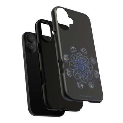 Flowers for Me by breathemovedivine Mandala Design Case for iPhone
