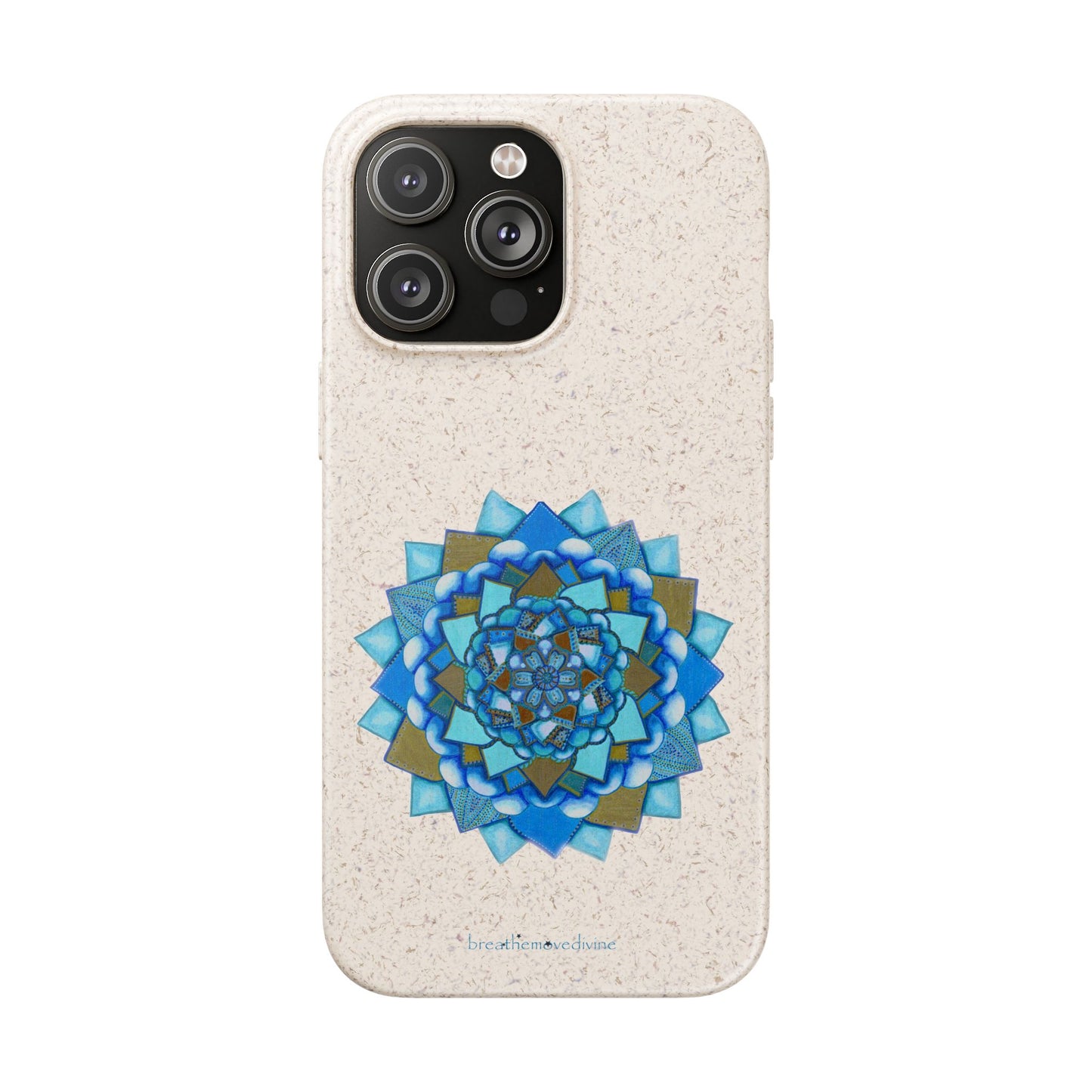 Voice by breathemovedivine Eco-Friendly Case for iPhone with Mandala Design -  21.87 front