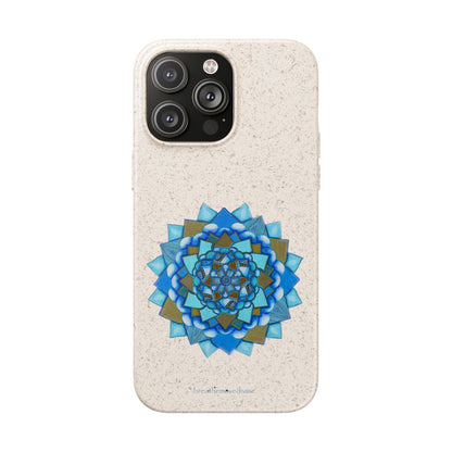 Voice by breathemovedivine Eco-Friendly Case for iPhone with Mandala Design -  21.87 front