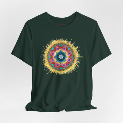 7 Chakras by breathemovedivine Unisex Jersey T