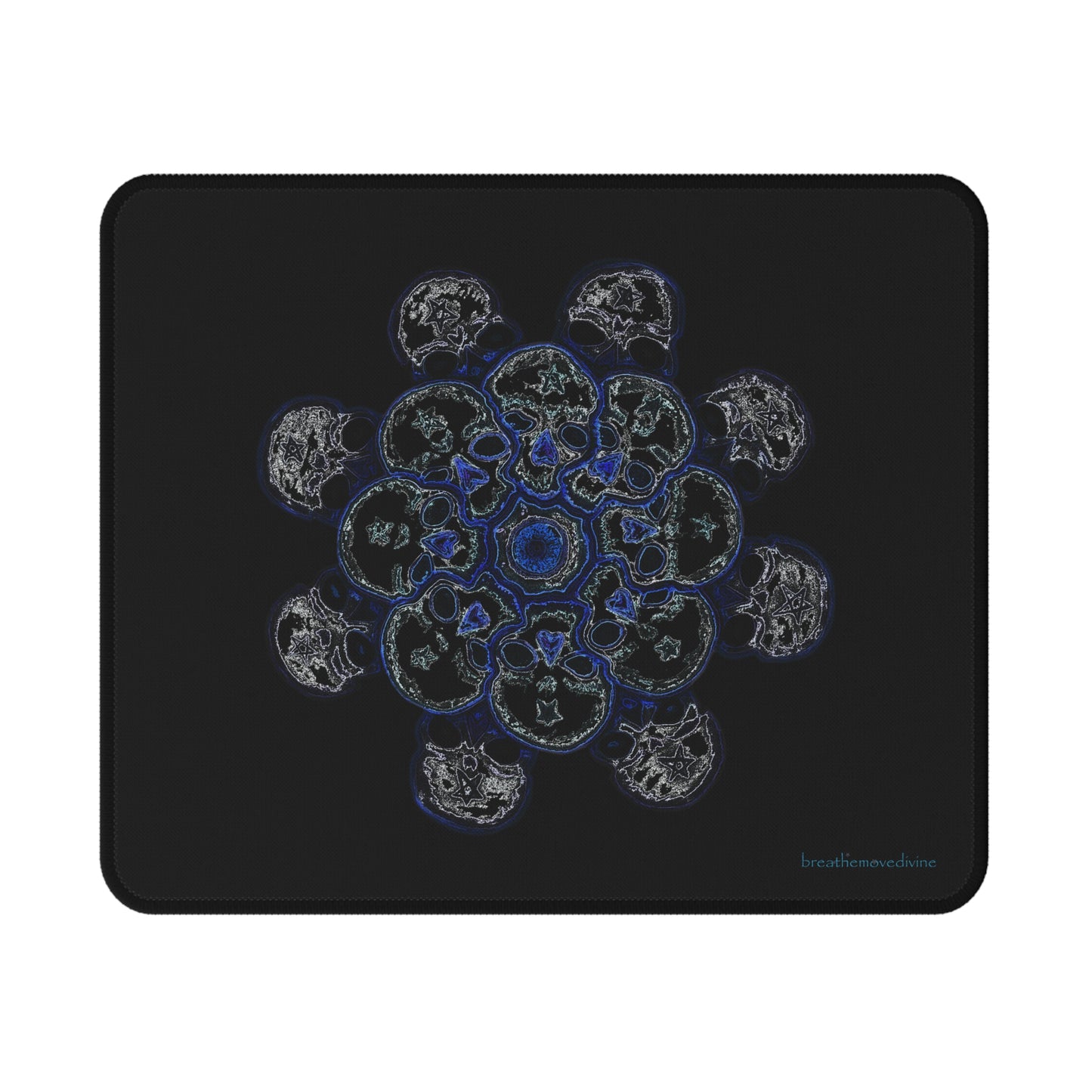 Flowers for Me by breathemovedivine Vibrant Non-Slip Mouse Pad