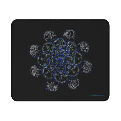 Flowers for Me by breathemovedivine Vibrant Non-Slip Mouse Pad