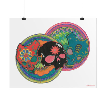 Untitled by breathemovedivine Rolled Poster Print