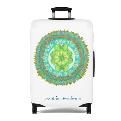 Heart Flame by breathemovedivine Suitcase Cover - Travel with Style and Inspiration