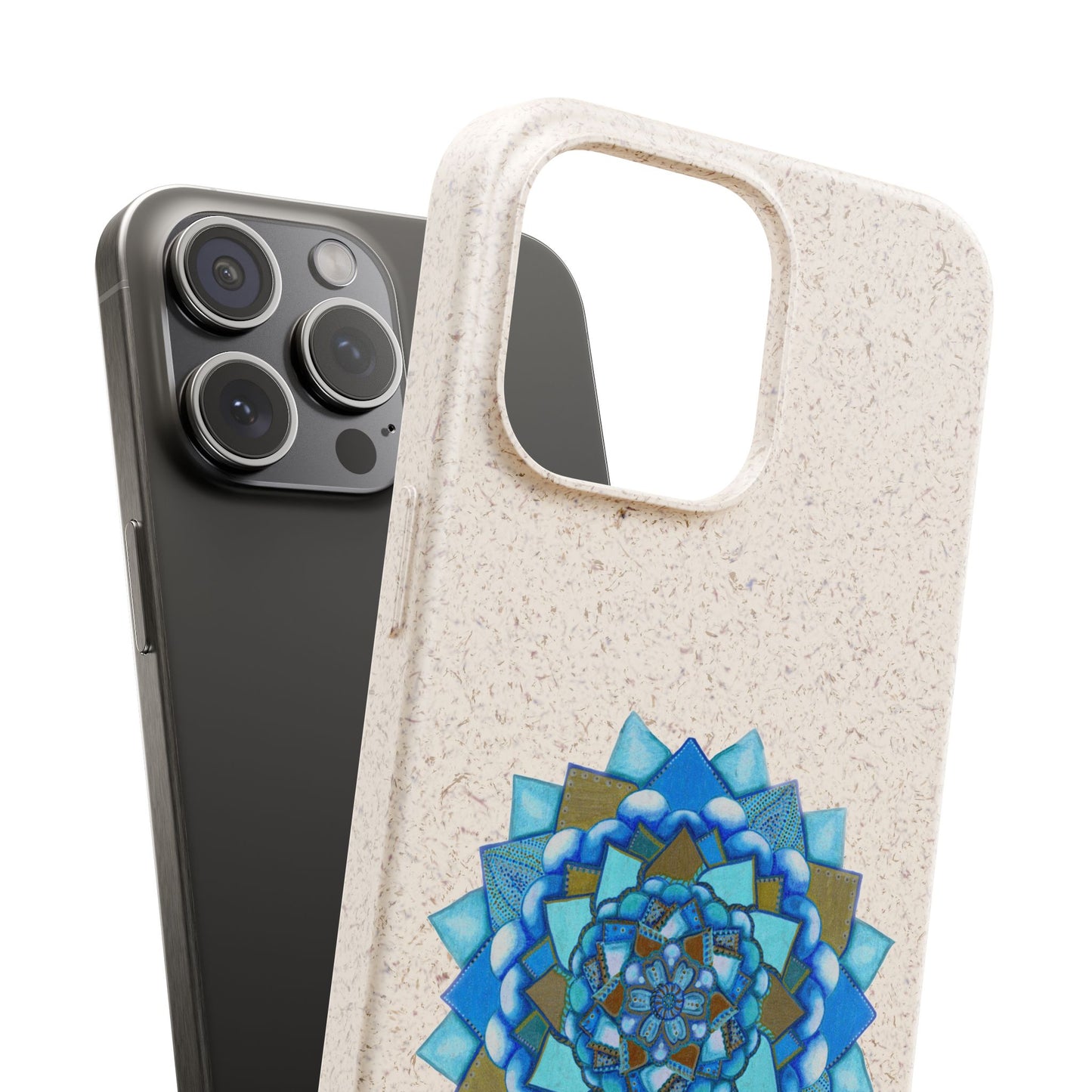 Voice by breathemovedivine Eco-Friendly Case for iPhone with Mandala Design -  21.87 peek-a-boo