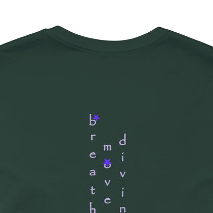 7 Chakras by breathemovedivine Unisex Jersey T