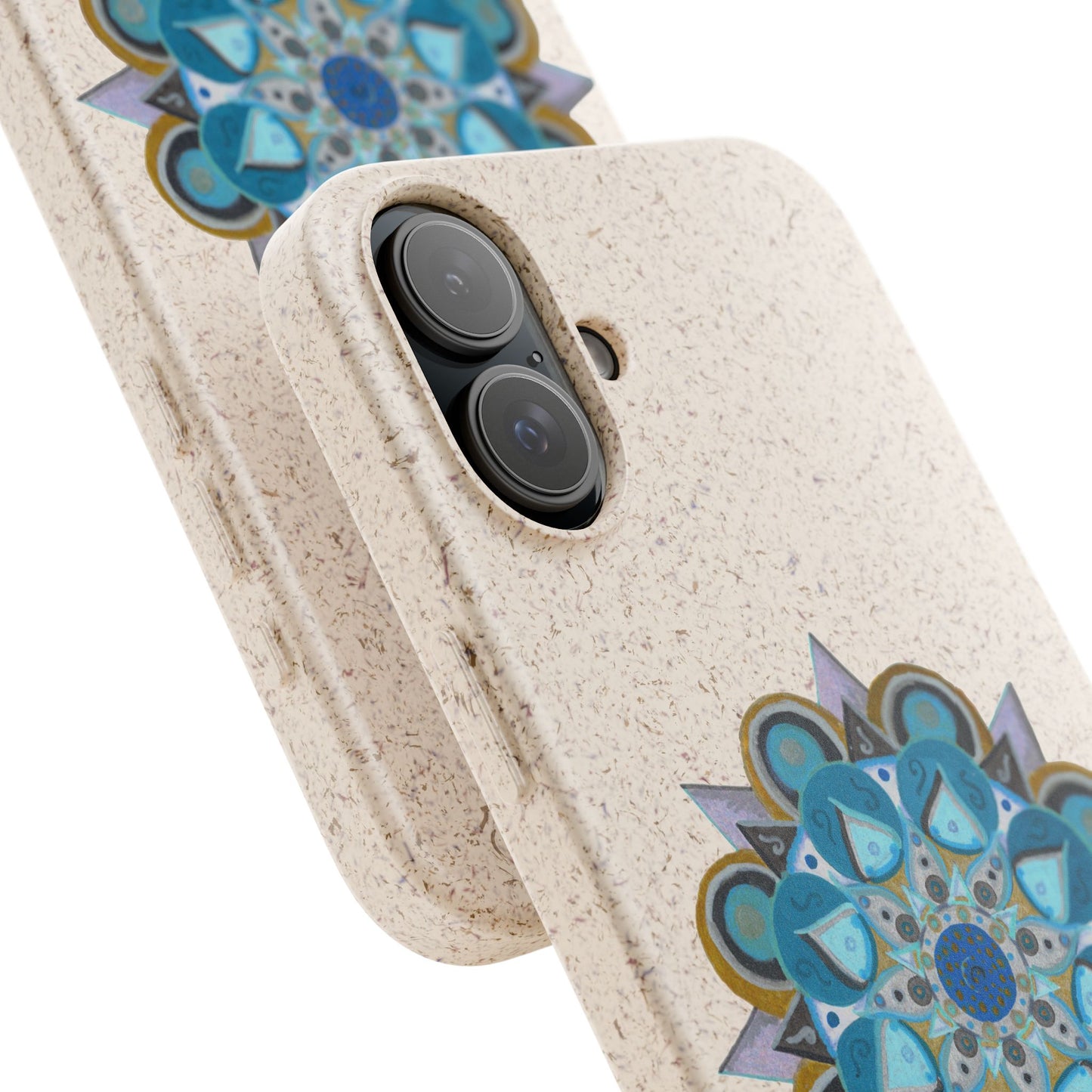 3 Chakras by breathemovedivine Eco-Friendly Case for iPhone with Mandala Design