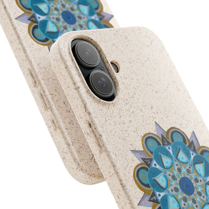 3 Chakras by breathemovedivine Eco-Friendly Case for iPhone with Mandala Design