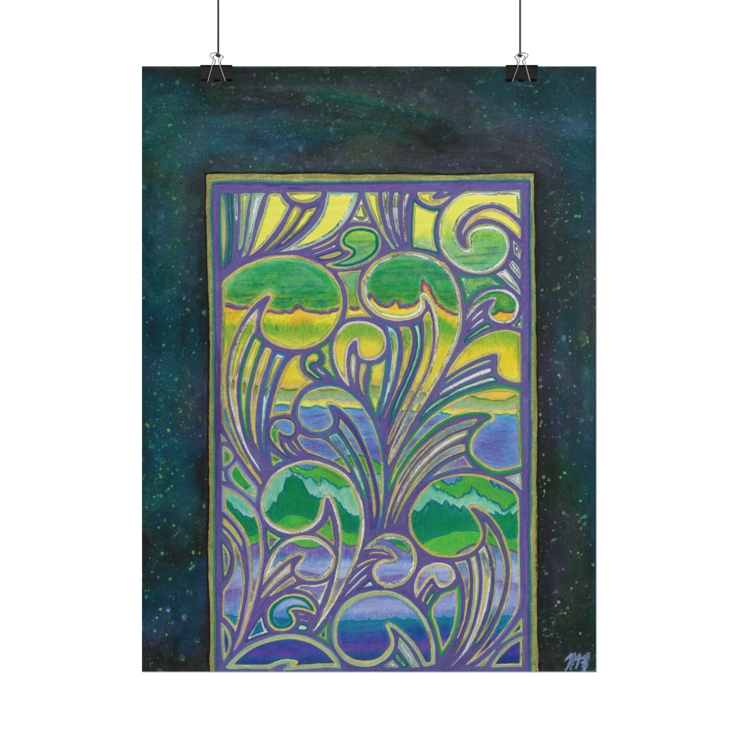 Lucid by breathemovedivine Rolled Poster Print