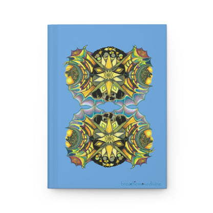 Creature Butterfly Light Blue Hardcover Journal for Creative Minds -  17.10 front