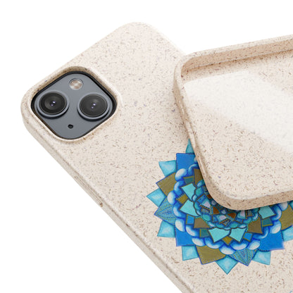 Voice by breathemovedivine Eco-Friendly Case for iPhone with Mandala Design -  21.87 front and inside