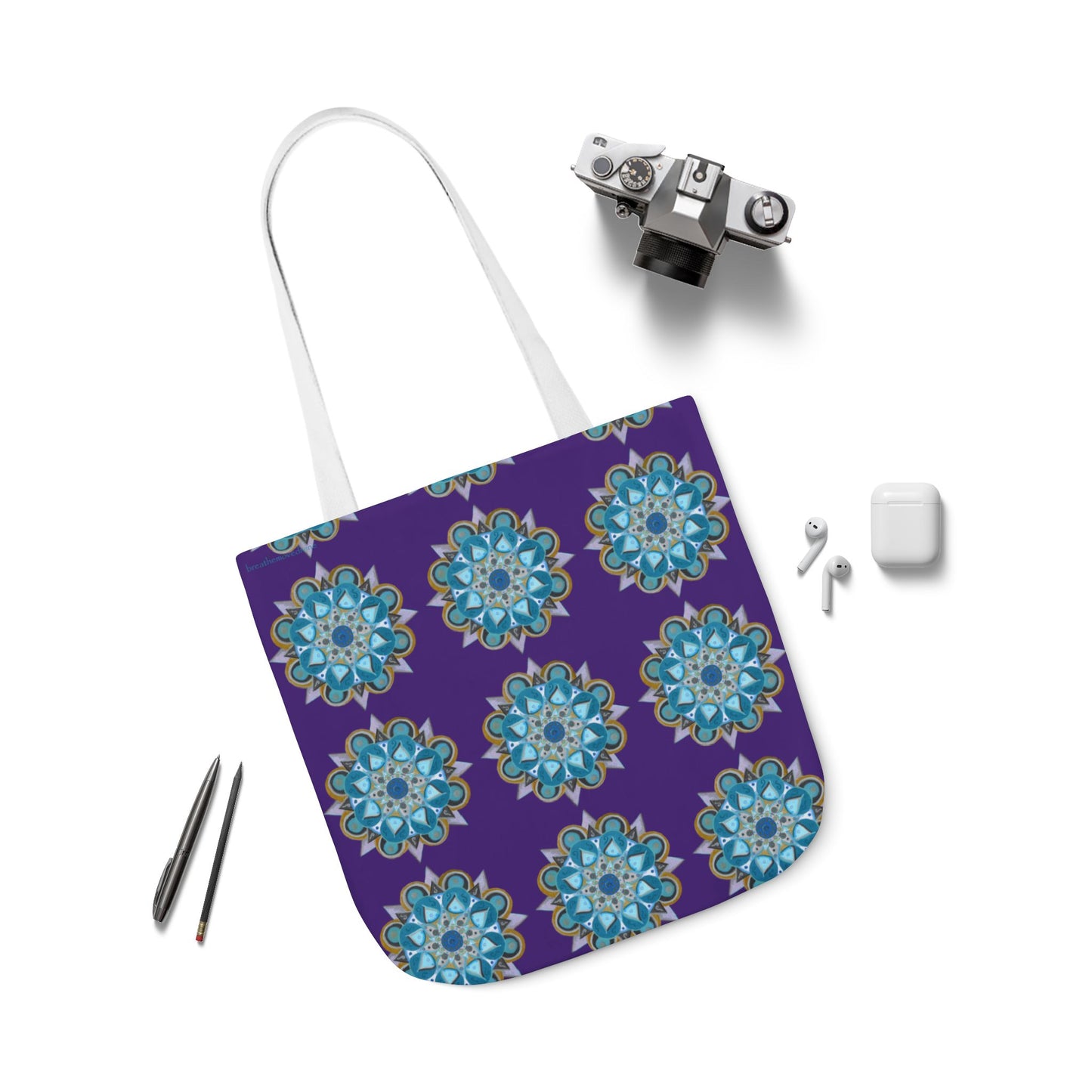 3 Chakras by breathemovedivine Canvas Tote