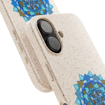 Voice by breathemovedivine Eco-Friendly Case for iPhone with Mandala Design -  21.87 dual angled