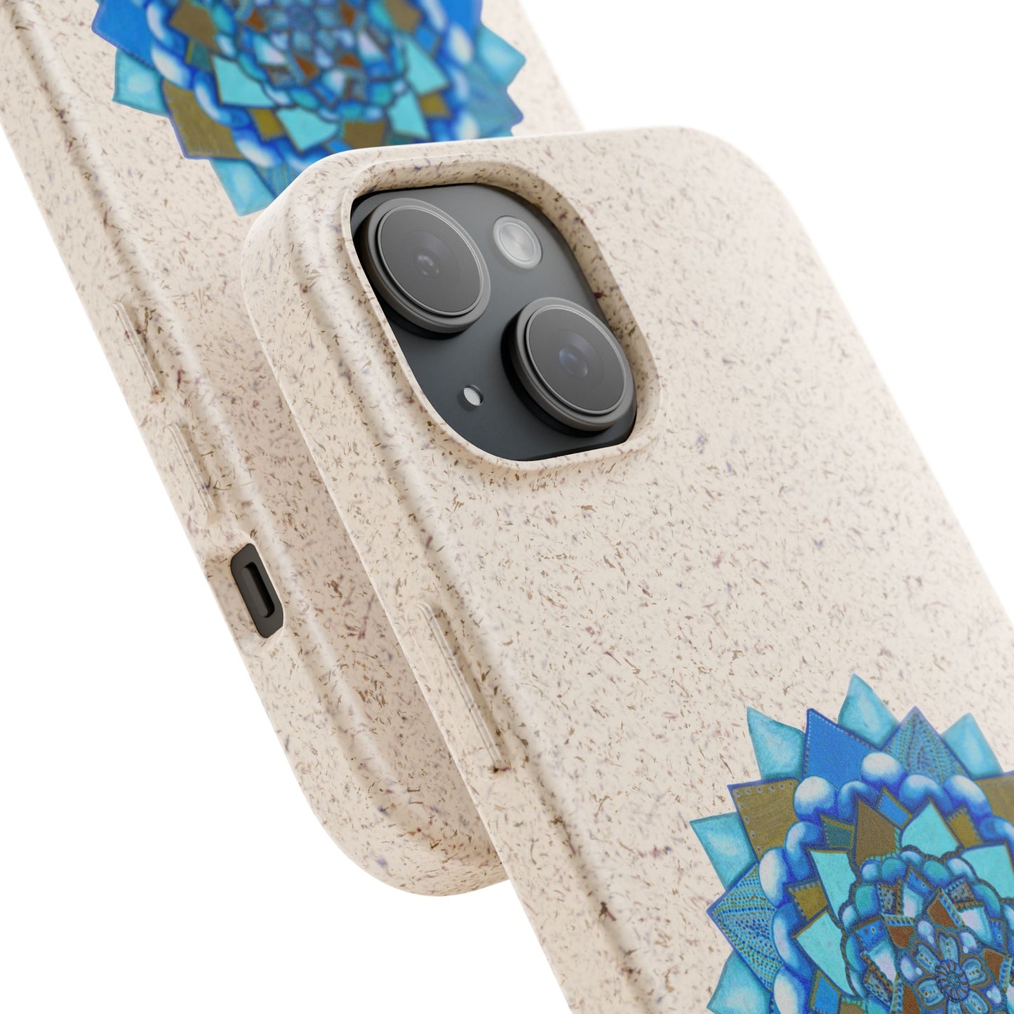 Voice by breathemovedivine Eco-Friendly Case for iPhone with Mandala Design -  21.87 dual angled