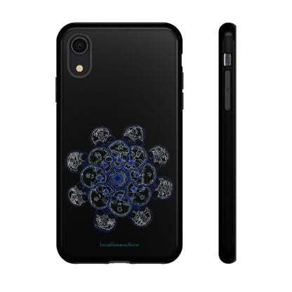 Flowers for Me by breathemovedivine Mandala Design Case for iPhone