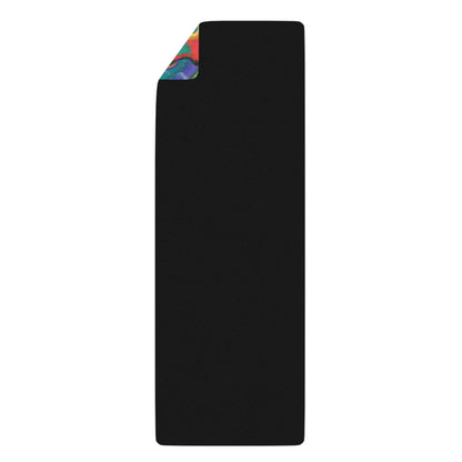 Untitled by breathemovedivine Rubber Yoga Mat