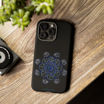 Flowers for Me by breathemovedivine Mandala Design Case for iPhone