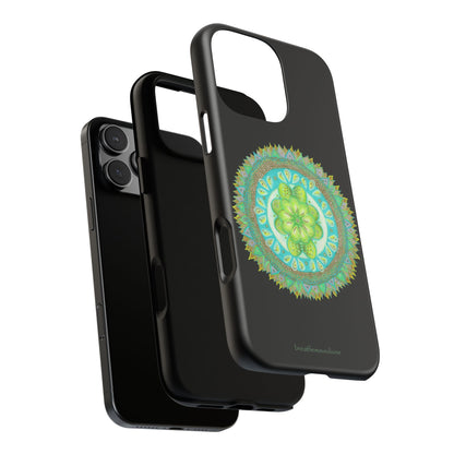 Heart Flame by breathemovedivine Mandala Design Case for iPhone