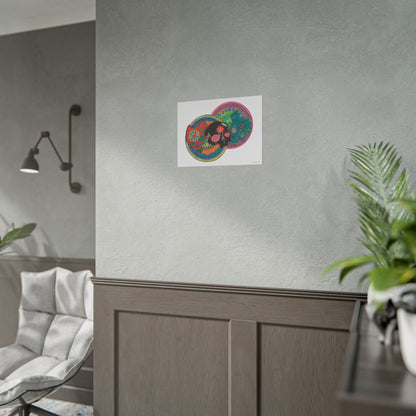 Untitled by breathemovedivine Rolled Poster Print