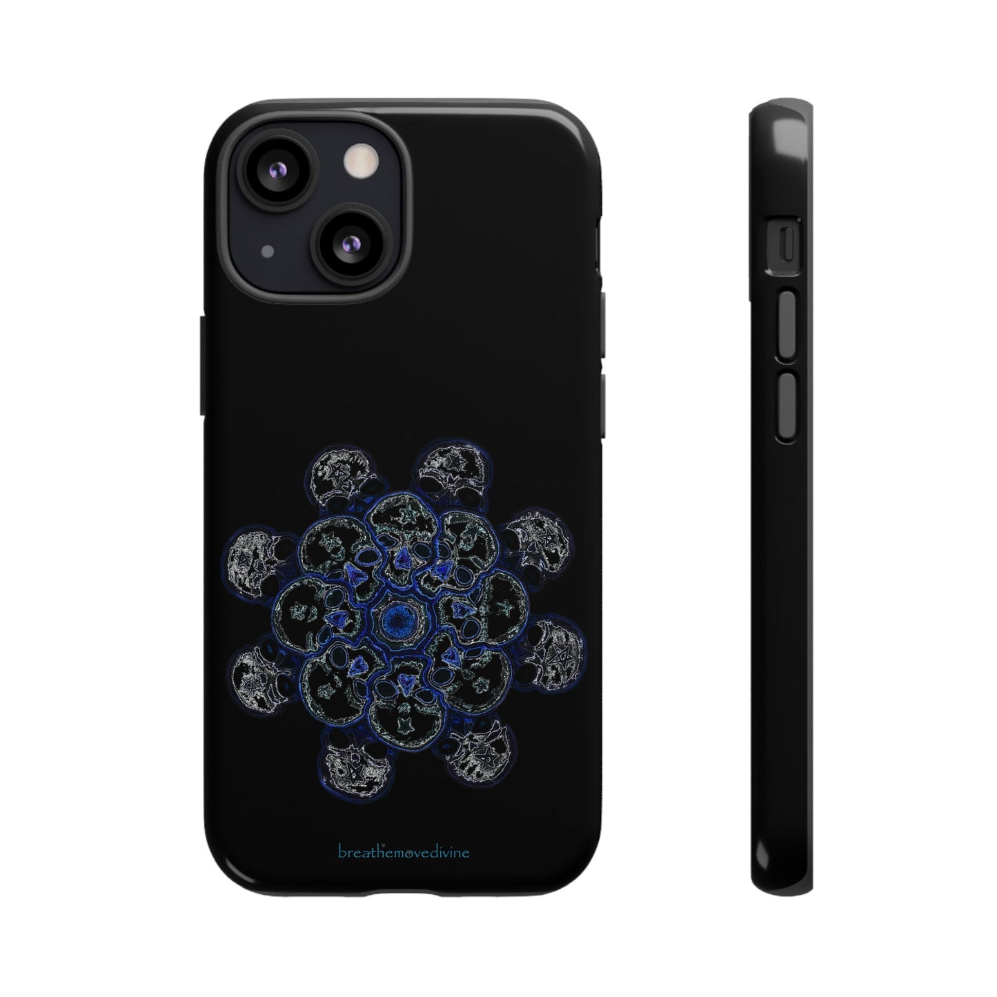 Flowers for Me by breathemovedivine Mandala Design Case for iPhone