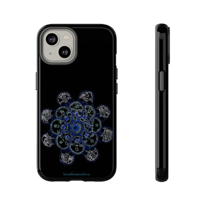 Flowers for Me by breathemovedivine Mandala Design Case for iPhone