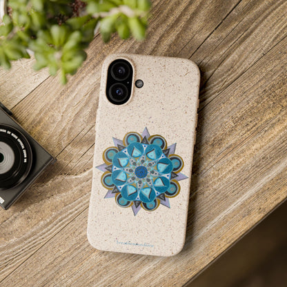 3 Chakras by breathemovedivine Eco-Friendly Case for iPhone with Mandala Design