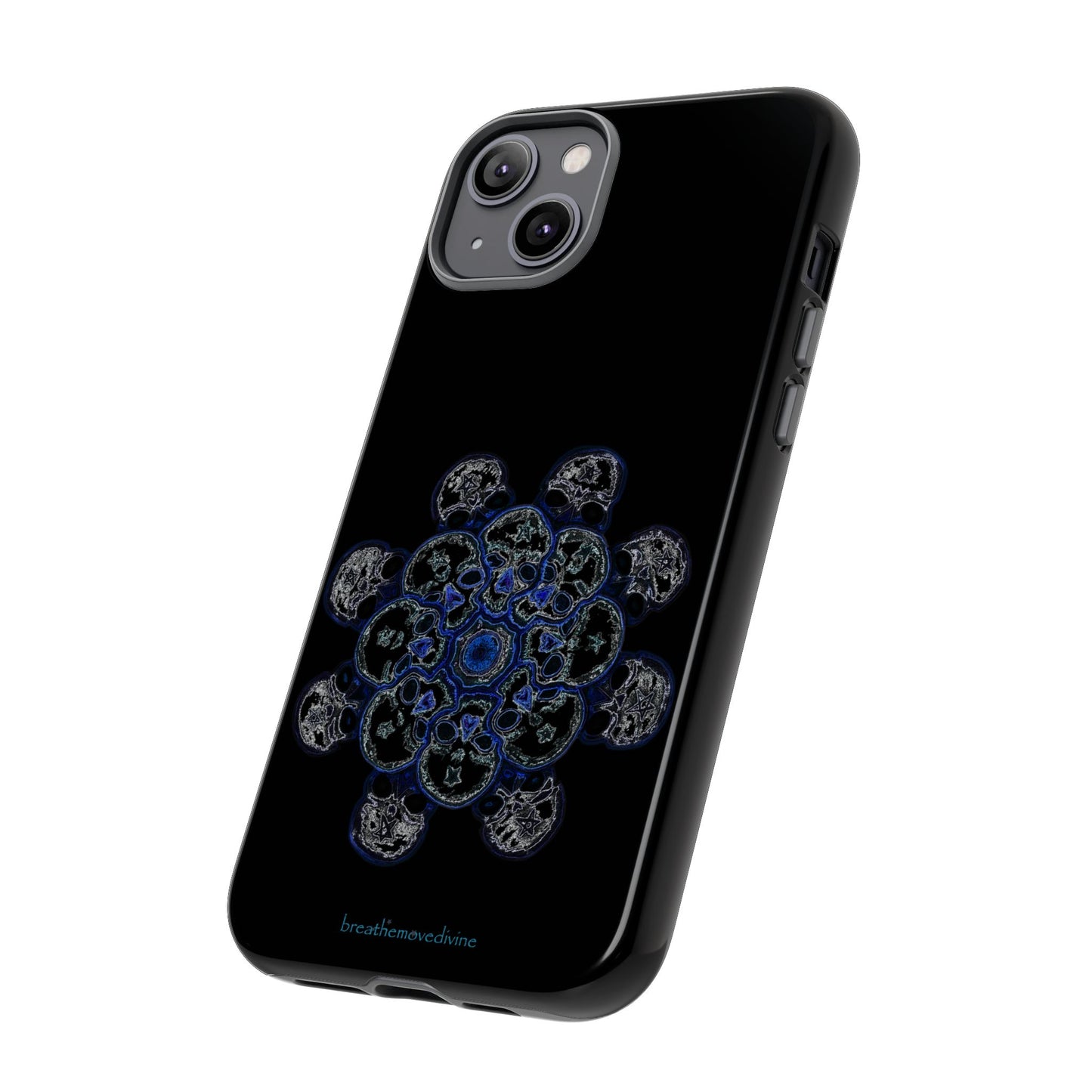 Flowers for Me by breathemovedivine Mandala Design Case for iPhone
