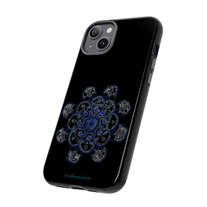 Flowers for Me by breathemovedivine Mandala Design Case for iPhone