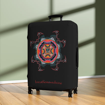 Scry by breathemovedivine Bats Mandala Suitcase - Travel with Style and Inspiration