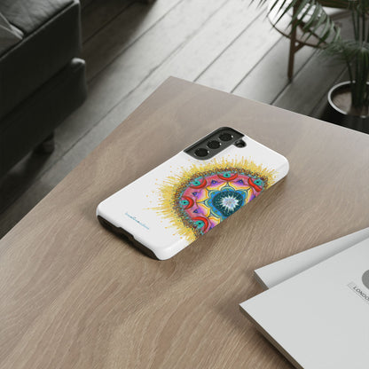 7 Chakras by breathemovedivine Mandala Design Case for Android