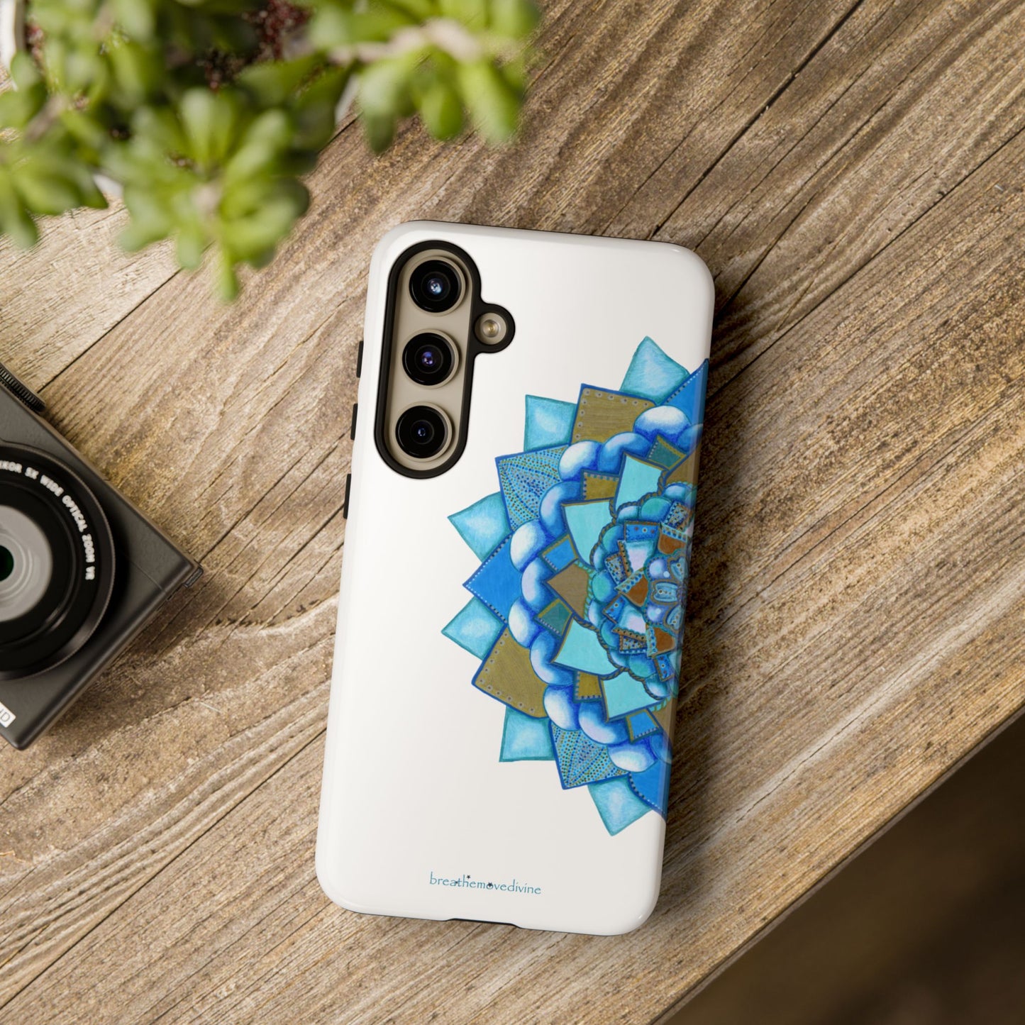 Voice by breathemovedivine Mandala Phone Case for Android