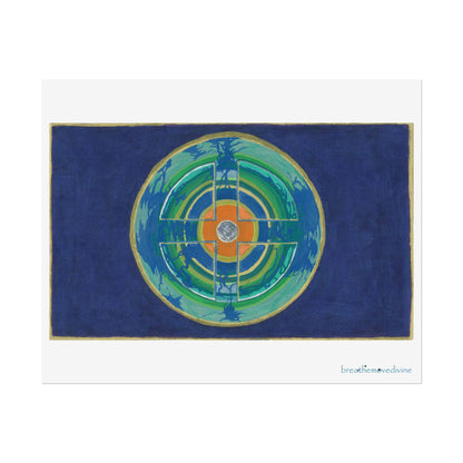 Fellow Humans by breathemovedivine Rolled Poster Print