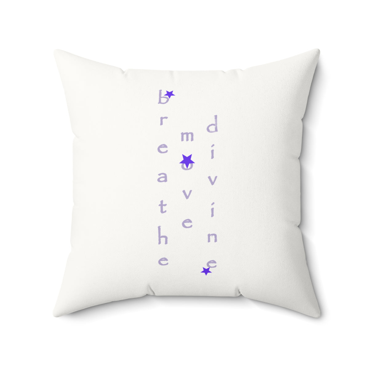 Inner Eye by breathemovedivine Faux Suede Decorative Pillow