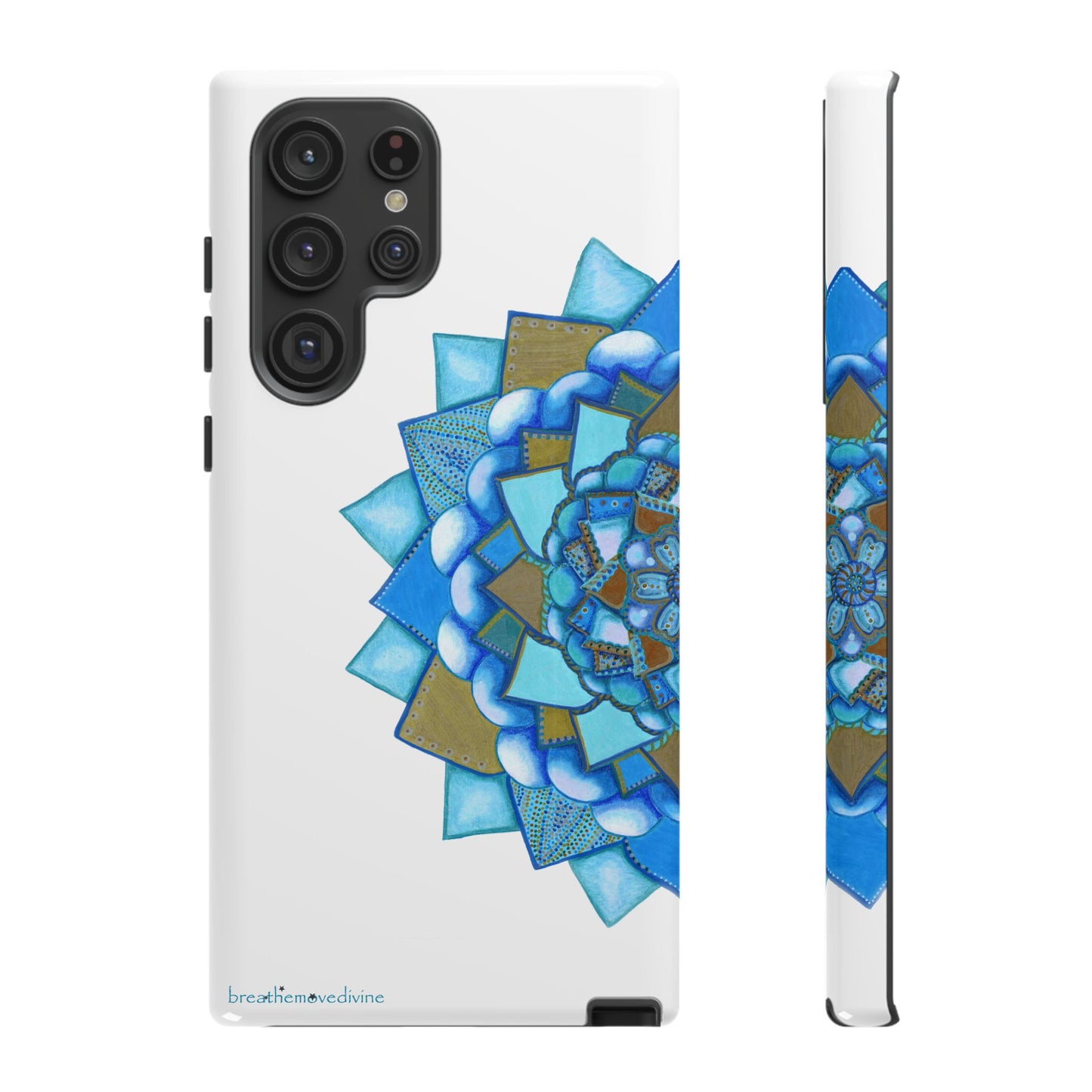 Voice by breathemovedivine Mandala Phone Case for Android