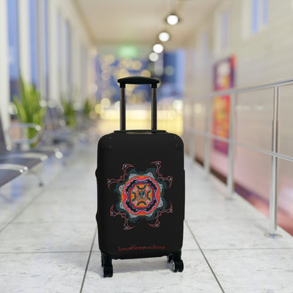 Scry by breathemovedivine Bats Mandala Suitcase - Travel with Style and Inspiration