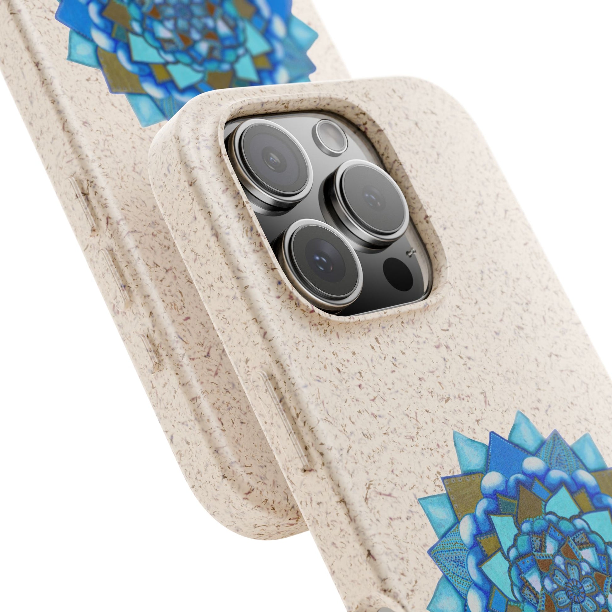 Voice by breathemovedivine Eco-Friendly Case for iPhone with Mandala Design -  21.87 dual angled