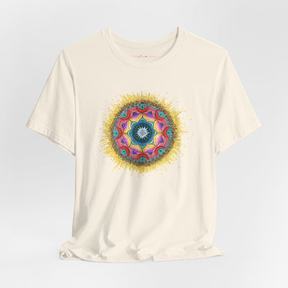 7 Chakras by breathemovedivine Unisex Jersey T