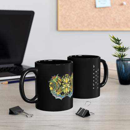 Creature by breathemovedivine Premium Black Mug -  17.00