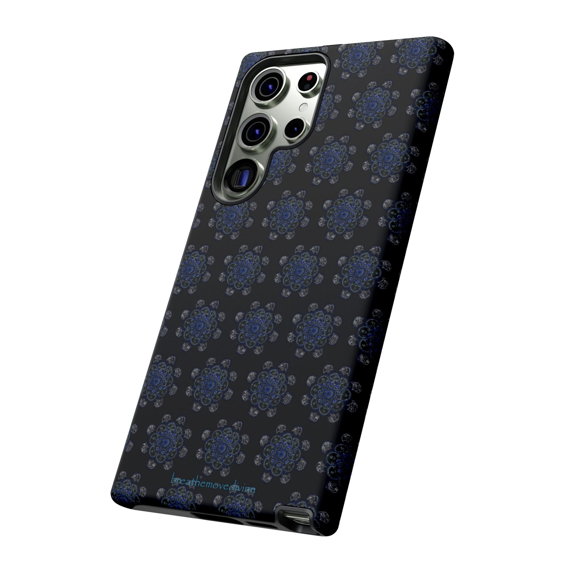 Flowers for Me by breathemovedivine Pattern Phone Case for Android - breathemovedivine -  Phone Case angled