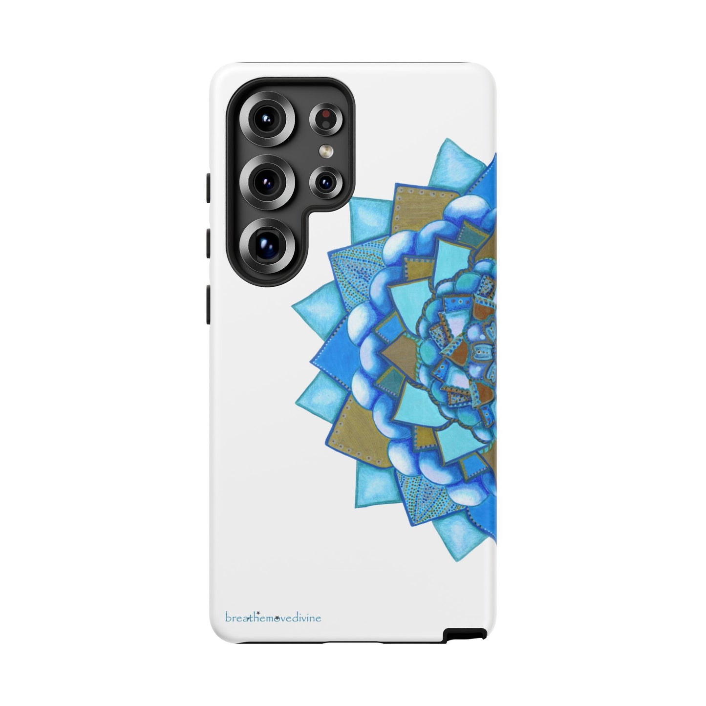Voice by breathemovedivine Mandala Phone Case for Android - breathemovedivine -  Phone Case front
