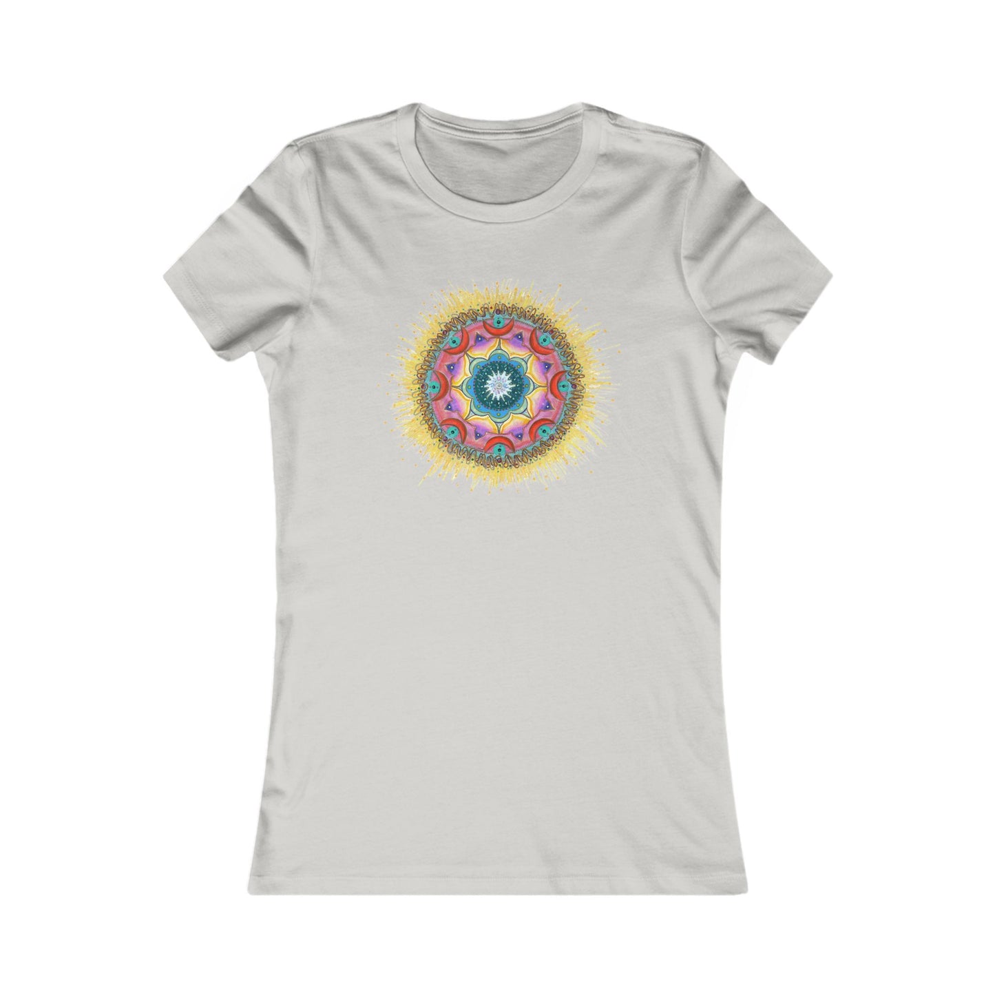 7 Chakras by breathemovedivine Mandala Women's Tee